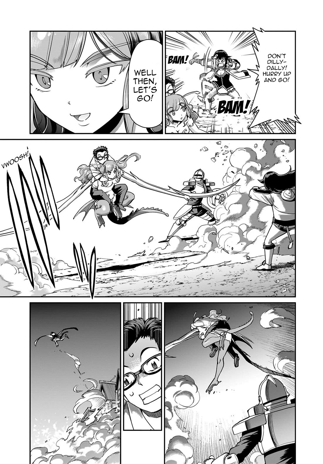 The Gunner's Life of a Middle-aged Man Summoned to Another World and Armed With a Rifle Chapter 70 page 6 - Chapter 70: Dragon-Human Form
