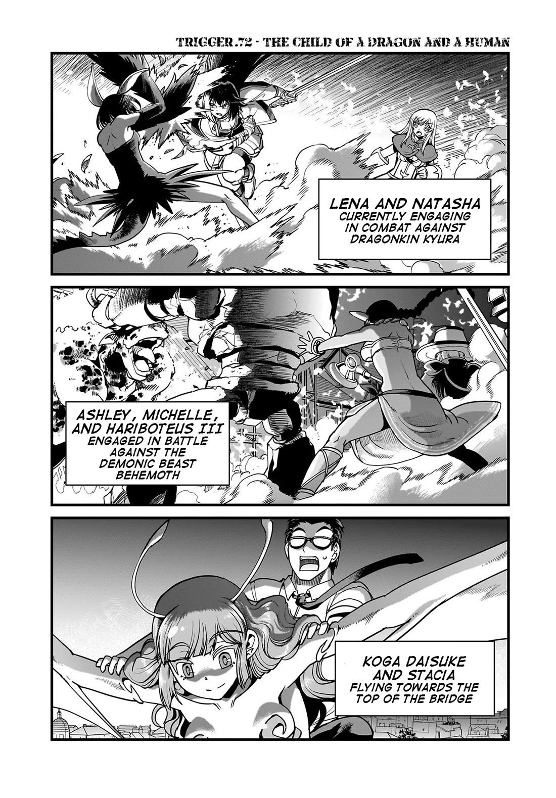 The Gunner's Life of a Middle-aged Man Summoned to Another World and Armed With a Rifle Chapter 72 page 2 - Chapter 72: The Child of a Dragon and a Human