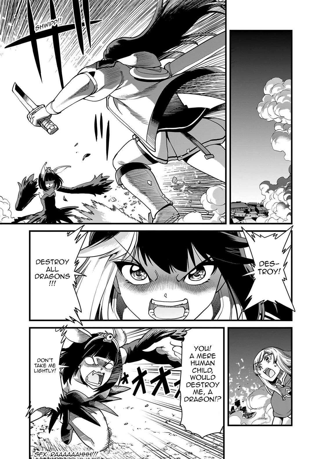 The Gunner's Life of a Middle-aged Man Summoned to Another World and Armed With a Rifle Chapter 72 page 7 - Chapter 72: The Child of a Dragon and a Human