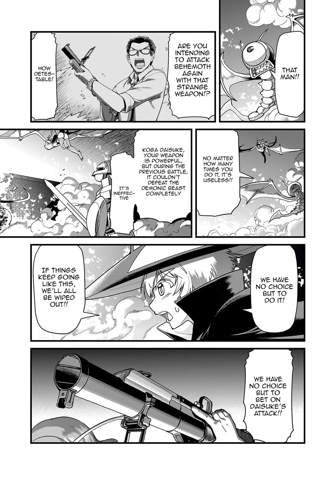 The Gunner's Life of a Middle-aged Man Summoned to Another World and Armed With a Rifle Chapter 73 page 18 - Chapter 73: Dougu Onsen Town Bridge