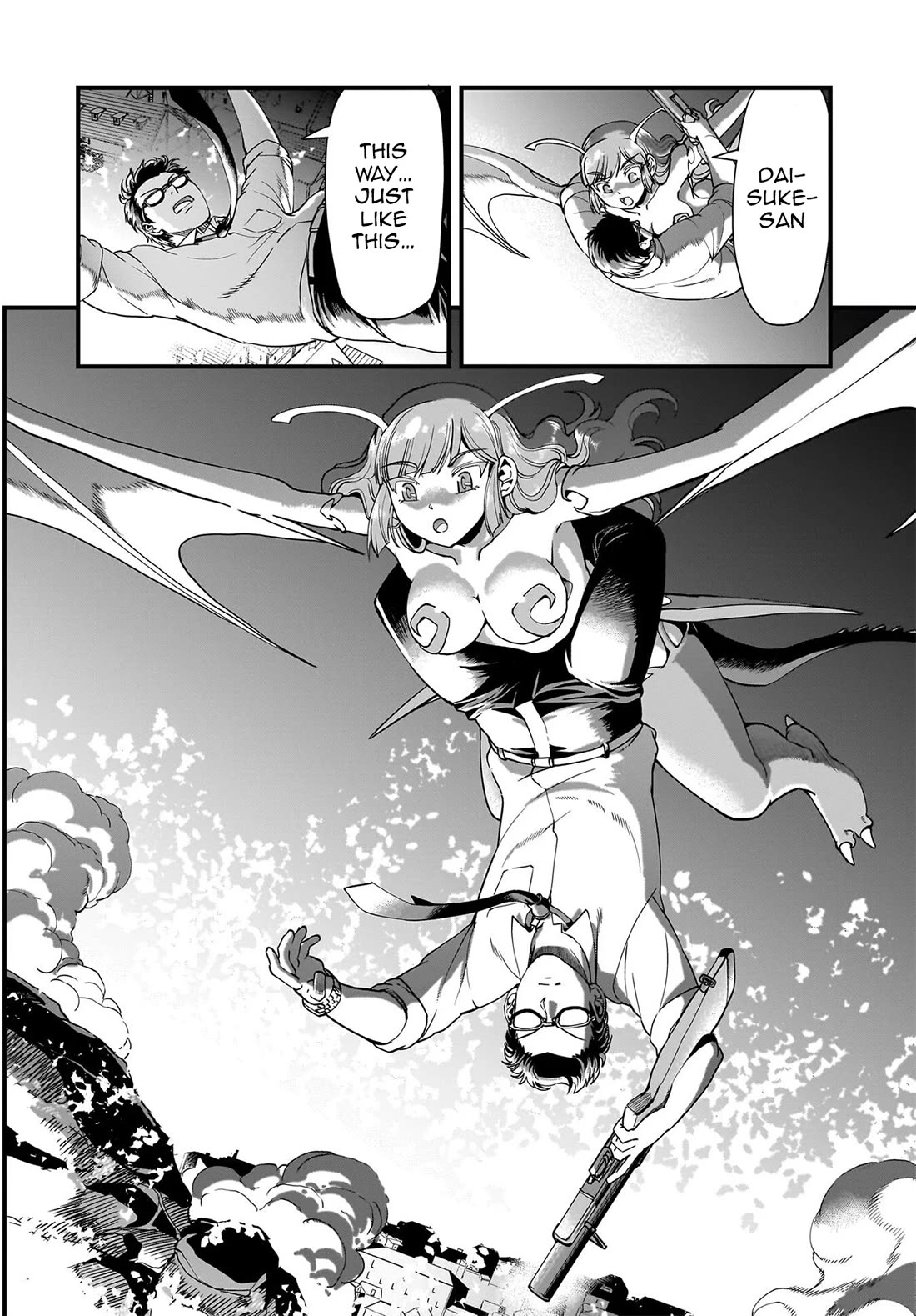The Gunner's Life of a Middle-aged Man Summoned to Another World and Armed With a Rifle Chapter 73 page 19 - Chapter 73: Dougu Onsen Town Bridge