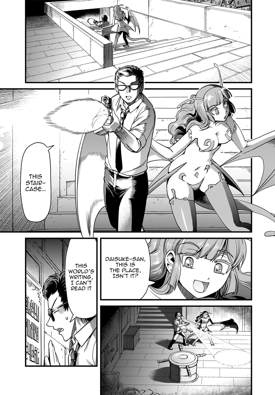 The Gunner's Life of a Middle-aged Man Summoned to Another World and Armed With a Rifle Chapter 73 page 6 - Chapter 73: Dougu Onsen Town Bridge