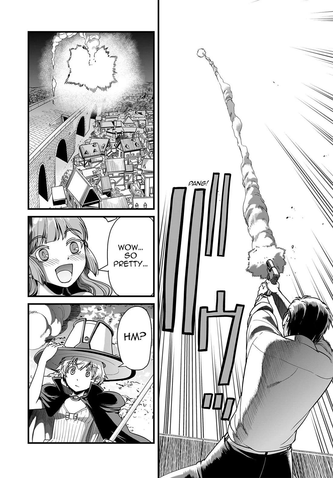 The Gunner's Life of a Middle-aged Man Summoned to Another World and Armed With a Rifle Chapter 73 page 9 - Chapter 73: Dougu Onsen Town Bridge