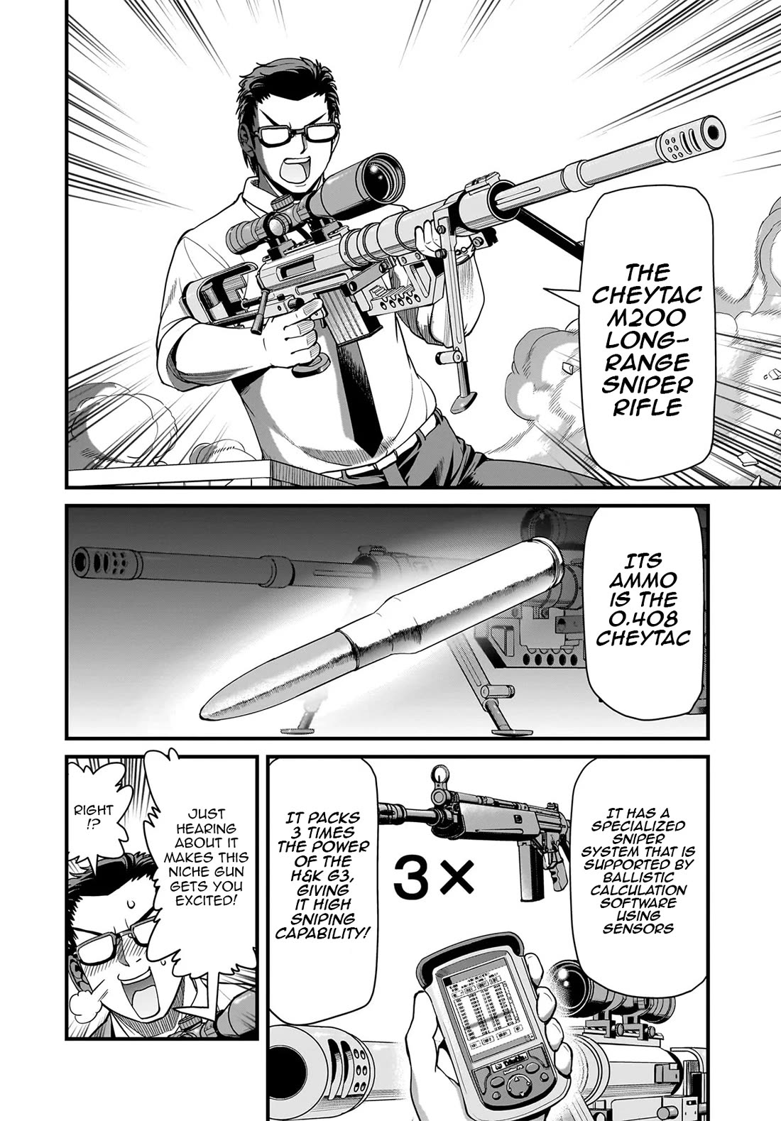 The Gunner's Life of a Middle-aged Man Summoned to Another World and Armed With a Rifle Chapter 74 page 17 - Chapter 74: M200