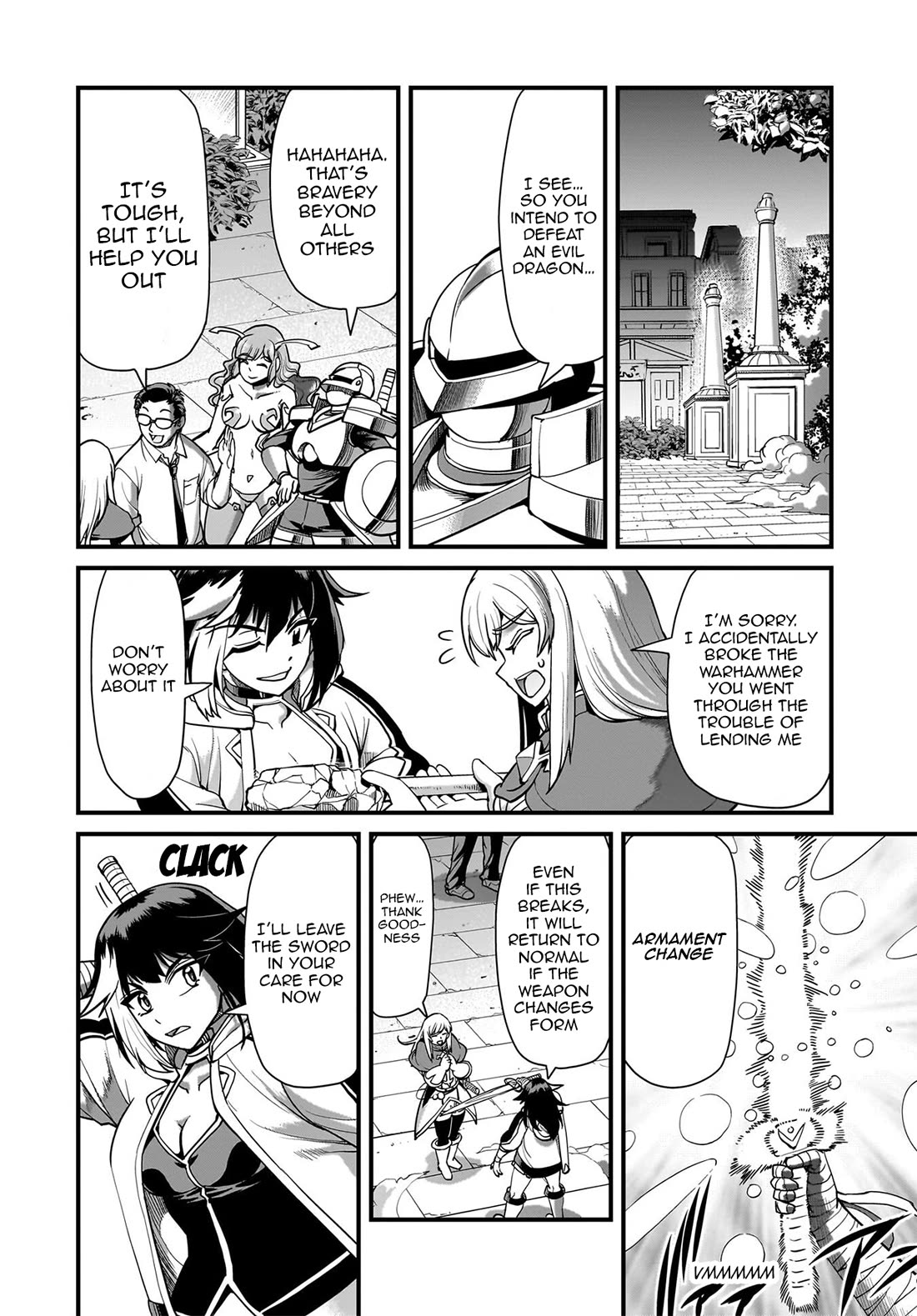 The Gunner's Life of a Middle-aged Man Summoned to Another World and Armed With a Rifle Chapter 75 page 9 - Chapter 75: The Fragment of the Dragon Slayer Sword