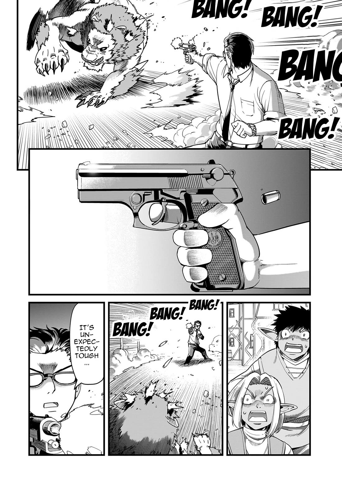 The Gunner's Life of a Middle-aged Man Summoned to Another World and Armed With a Rifle Chapter 78 page 13 - Chapter 78: Horde of Monsters