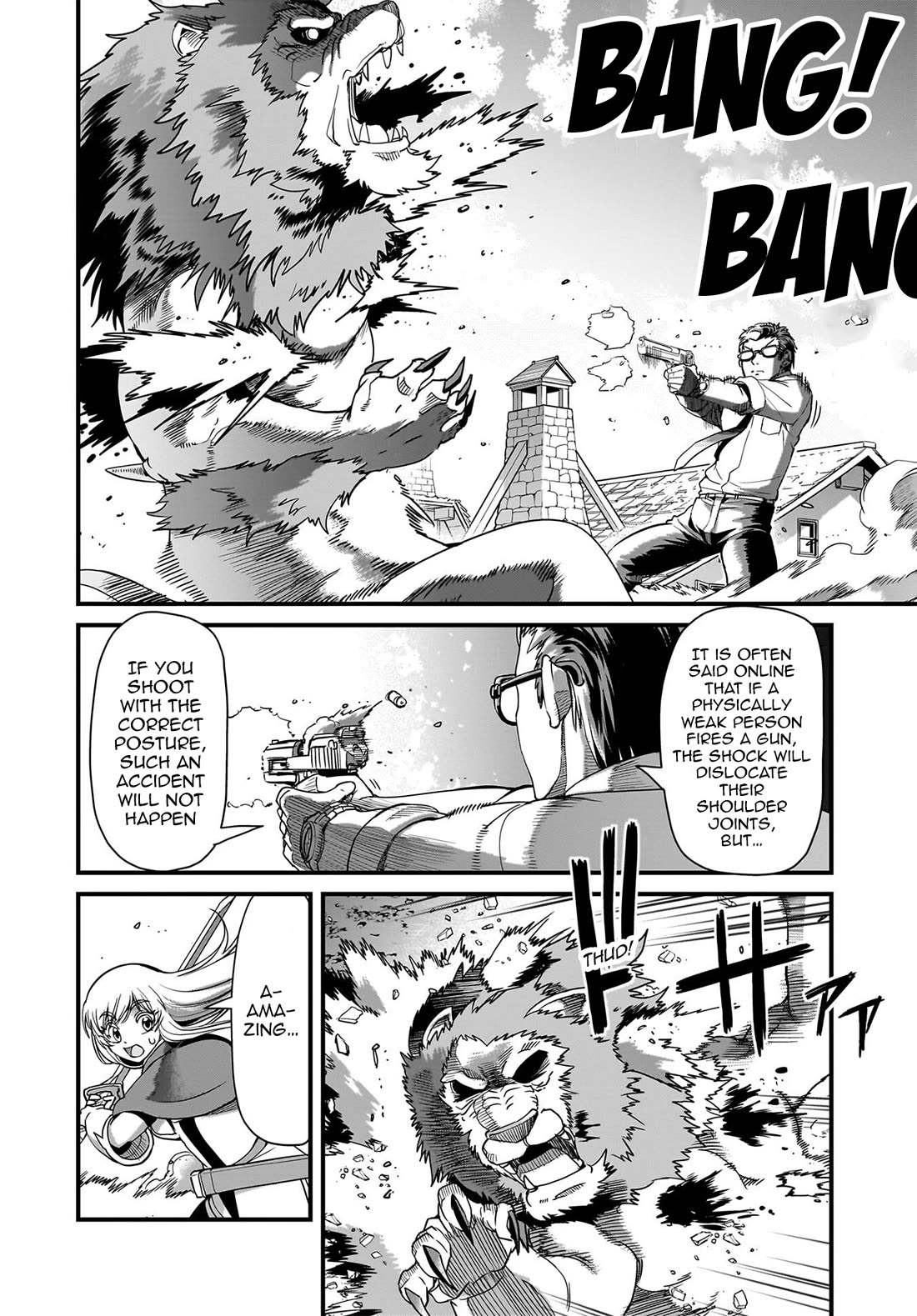 The Gunner's Life of a Middle-aged Man Summoned to Another World and Armed With a Rifle Chapter 78 page 17 - Chapter 78: Horde of Monsters