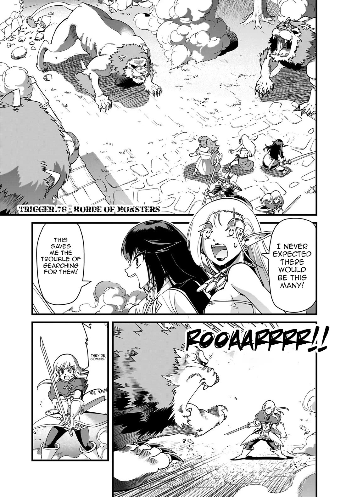 The Gunner's Life of a Middle-aged Man Summoned to Another World and Armed With a Rifle Chapter 78 page 2 - Chapter 78: Horde of Monsters