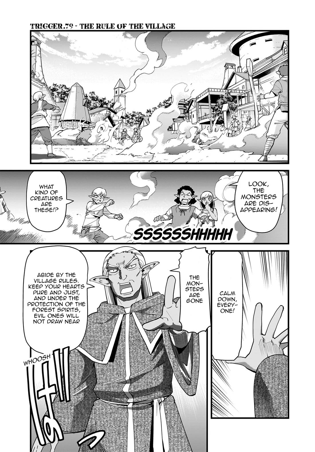 The Gunner's Life of a Middle-aged Man Summoned to Another World and Armed With a Rifle Chapter 79 page 2 - Chapter 79: The Rule of the Village