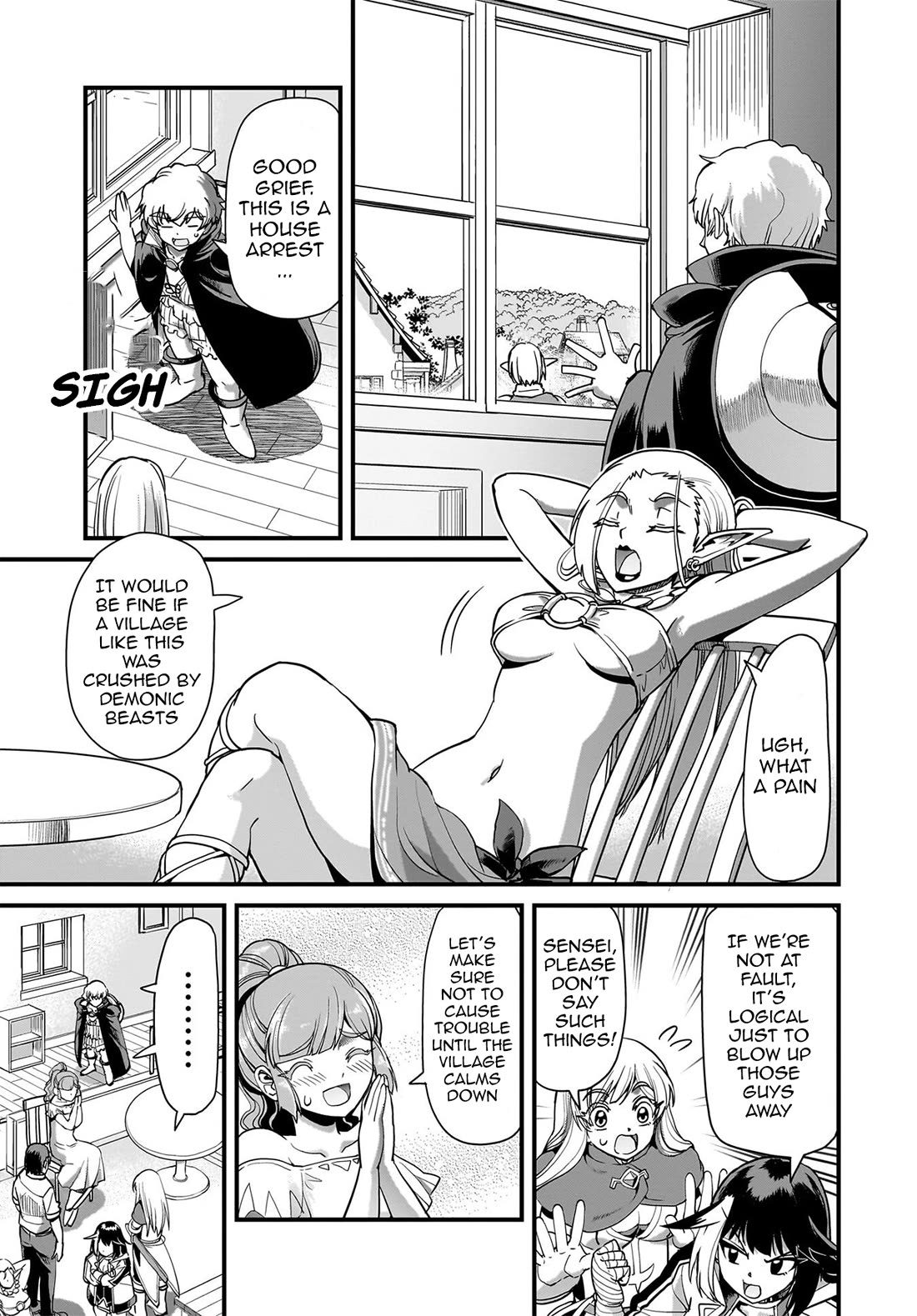 The Gunner's Life of a Middle-aged Man Summoned to Another World and Armed With a Rifle Chapter 79 page 4 - Chapter 79: The Rule of the Village
