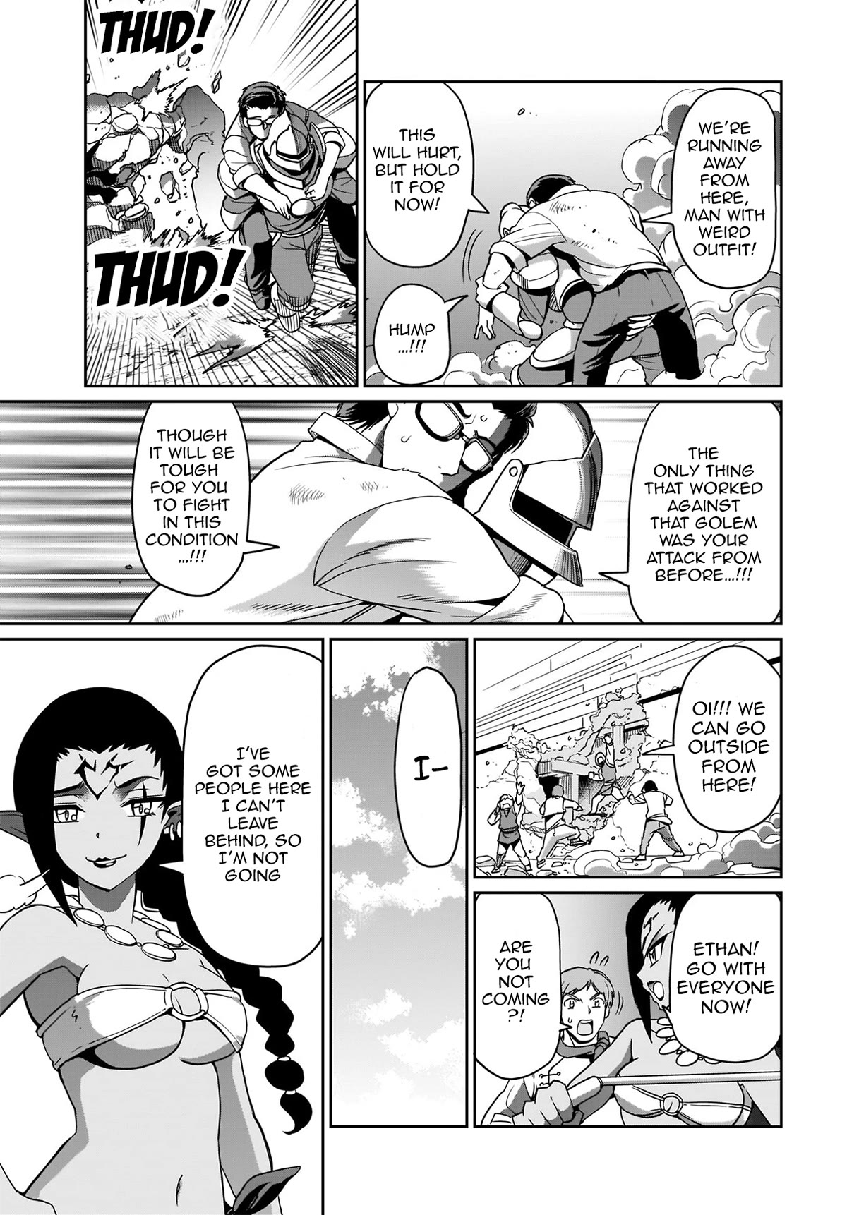 The Gunner's Life of a Middle-aged Man Summoned to Another World and Armed With a Rifle Chapter 8 page 13 - Chapter 8: Anti-Materiel Rifle