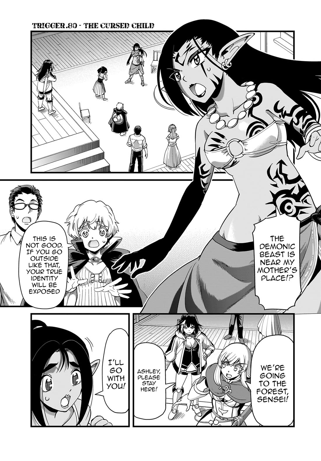 The Gunner's Life of a Middle-aged Man Summoned to Another World and Armed With a Rifle Chapter 80 page 2 - Chapter 80: The Cursed Child