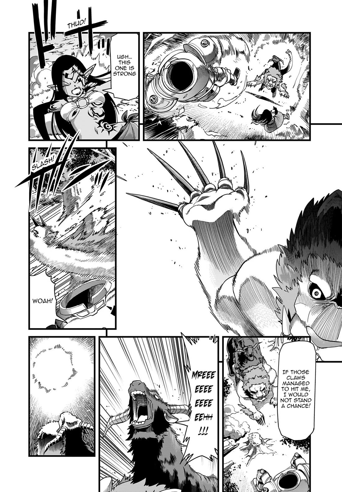 The Gunner's Life of a Middle-aged Man Summoned to Another World and Armed With a Rifle Chapter 82 page 13 - Chapter 82: Ashley vs. The Chimera
