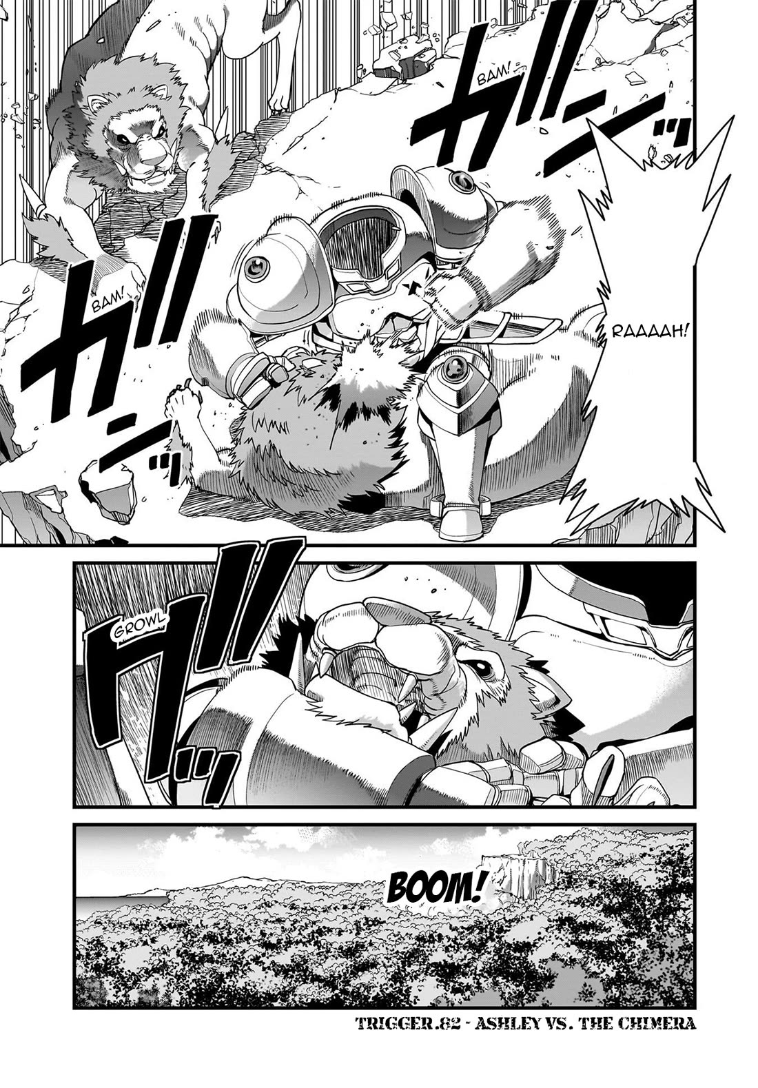 The Gunner's Life of a Middle-aged Man Summoned to Another World and Armed With a Rifle Chapter 82 page 2 - Chapter 82: Ashley vs. The Chimera