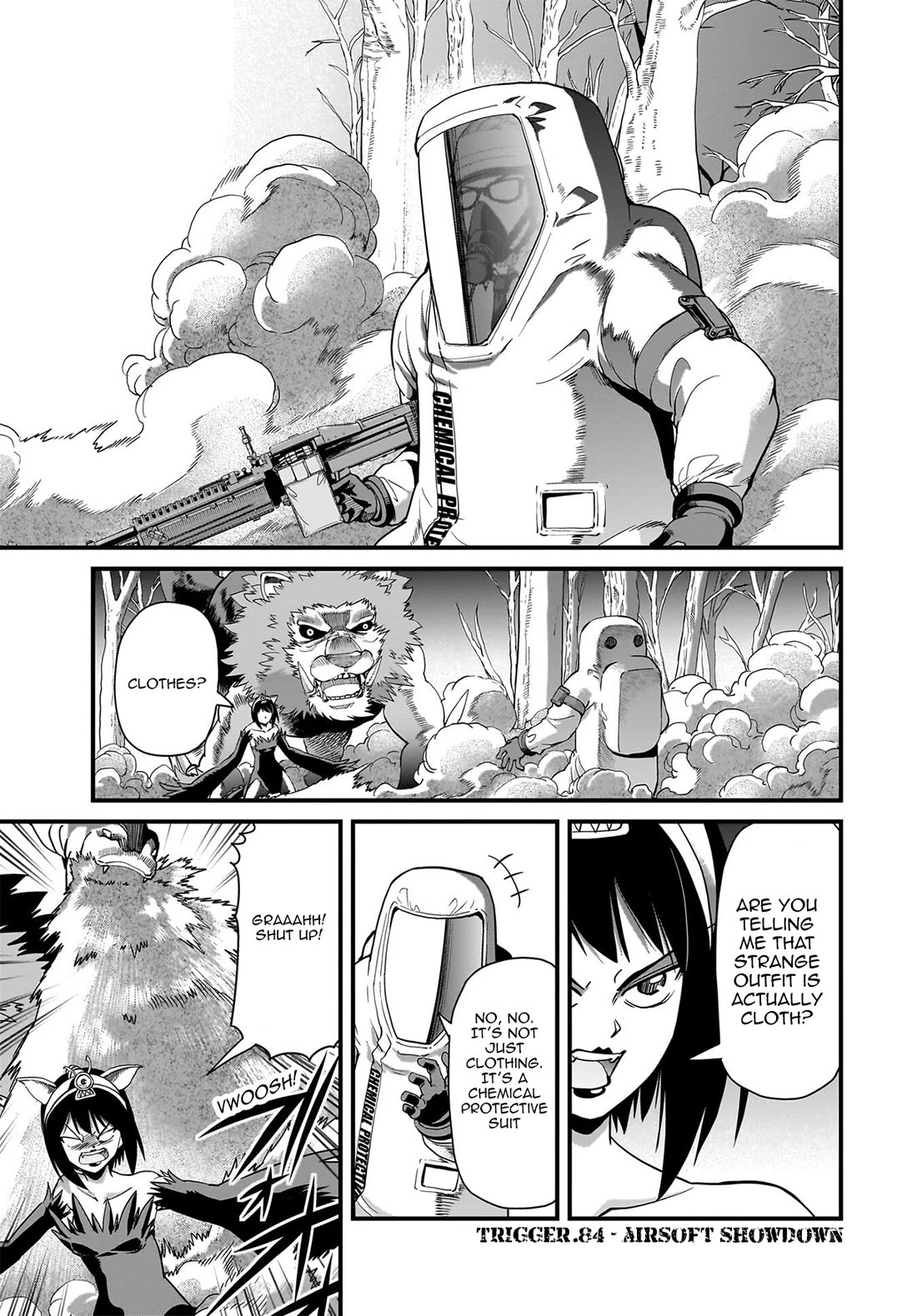 The Gunner's Life of a Middle-aged Man Summoned to Another World and Armed With a Rifle Chapter 84 page 2 - Chapter 84: Airsoft Showdown
