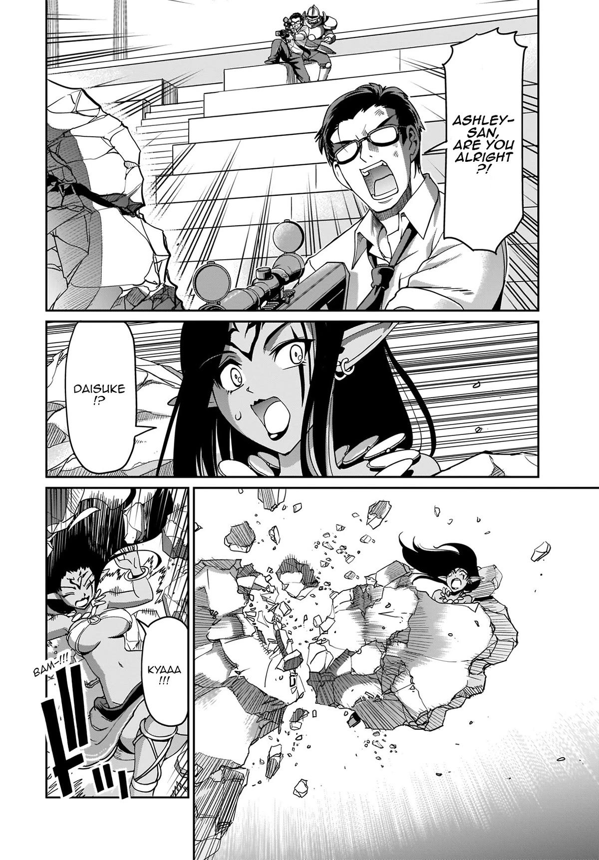 The Gunner's Life of a Middle-aged Man Summoned to Another World and Armed With a Rifle Chapter 9 page 13 - Chapter 9: Cursed Crest