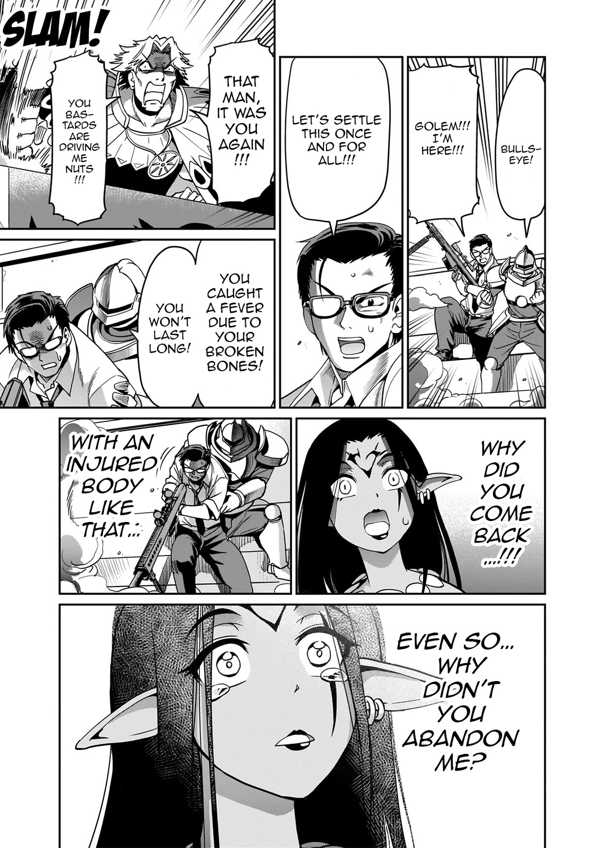 The Gunner's Life of a Middle-aged Man Summoned to Another World and Armed With a Rifle Chapter 9 page 14 - Chapter 9: Cursed Crest