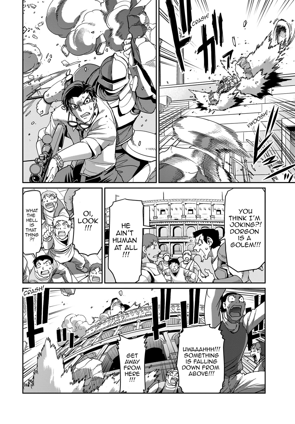 The Gunner's Life of a Middle-aged Man Summoned to Another World and Armed With a Rifle Chapter 9 page 17 - Chapter 9: Cursed Crest