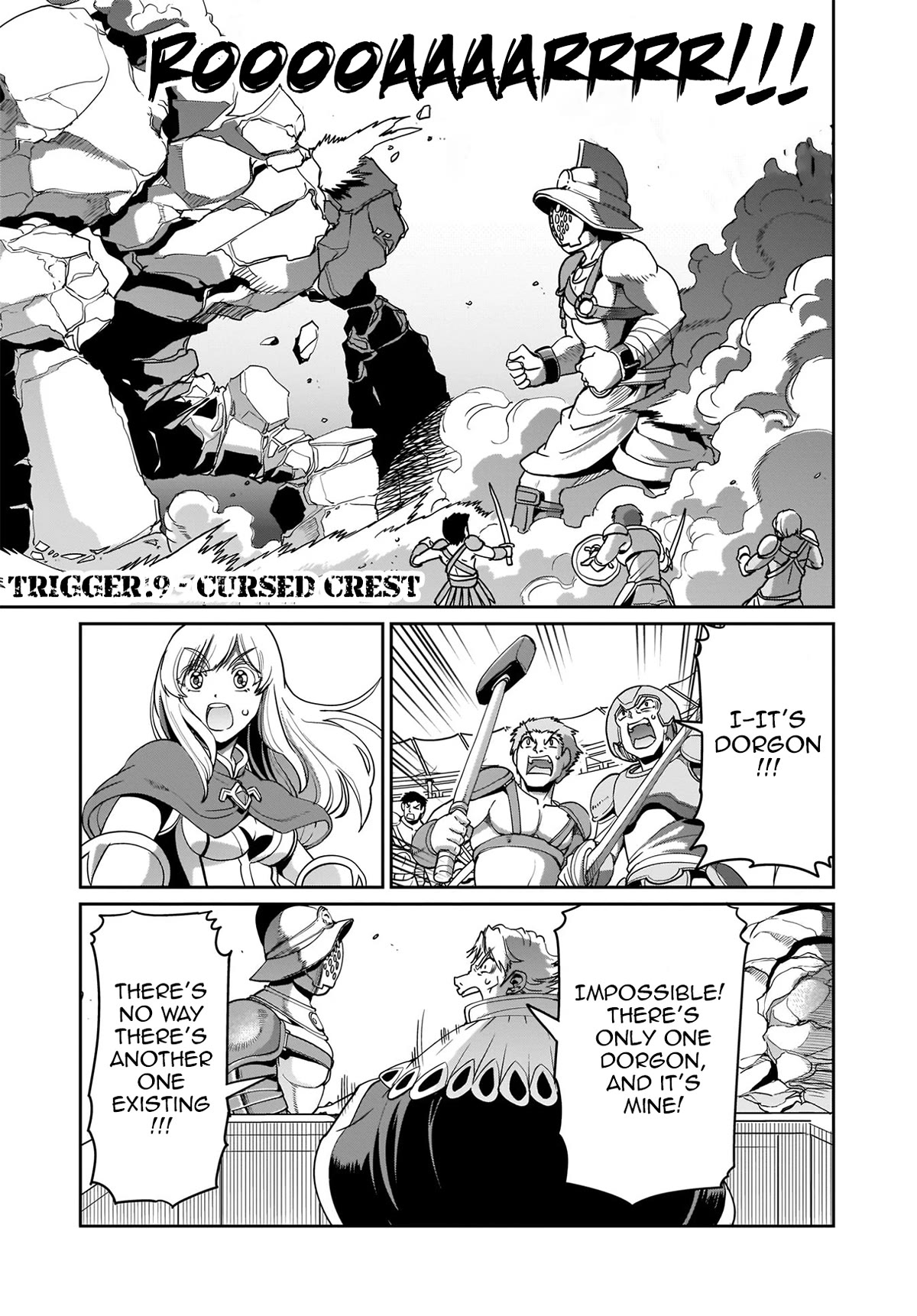 The Gunner's Life of a Middle-aged Man Summoned to Another World and Armed With a Rifle Chapter 9 page 2 - Chapter 9: Cursed Crest