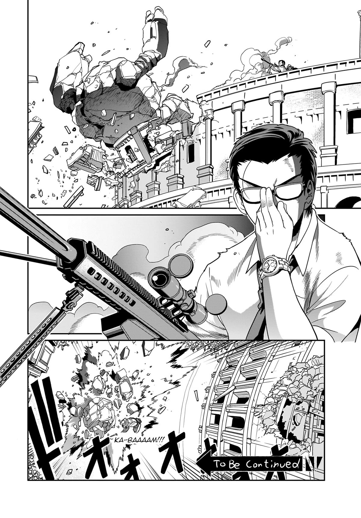 The Gunner's Life of a Middle-aged Man Summoned to Another World and Armed With a Rifle Chapter 9 page 21 - Chapter 9: Cursed Crest