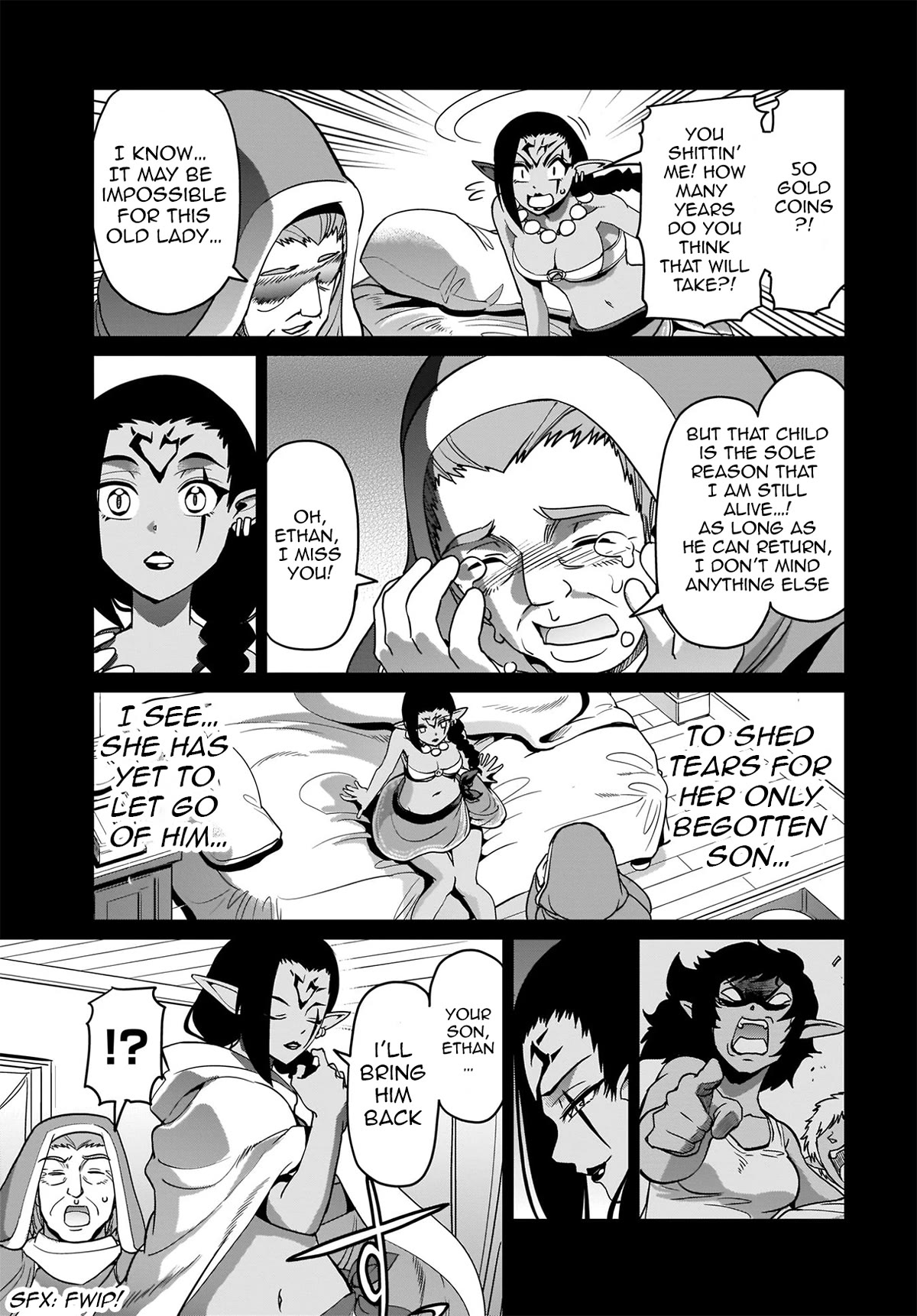 The Gunner's Life of a Middle-aged Man Summoned to Another World and Armed With a Rifle Chapter 9 page 8 - Chapter 9: Cursed Crest