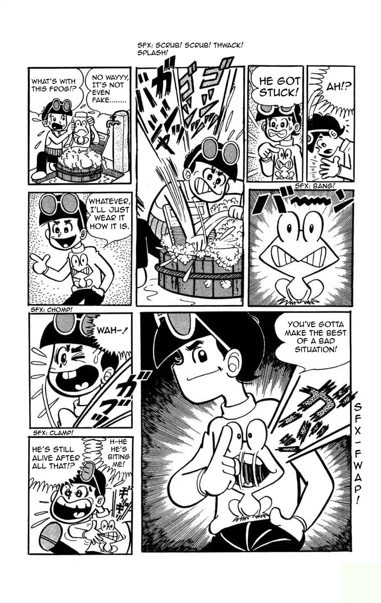 The Gutsy Frog Chapter 1 page 3 - Chapter 1: The Birth Of Pyonkichi