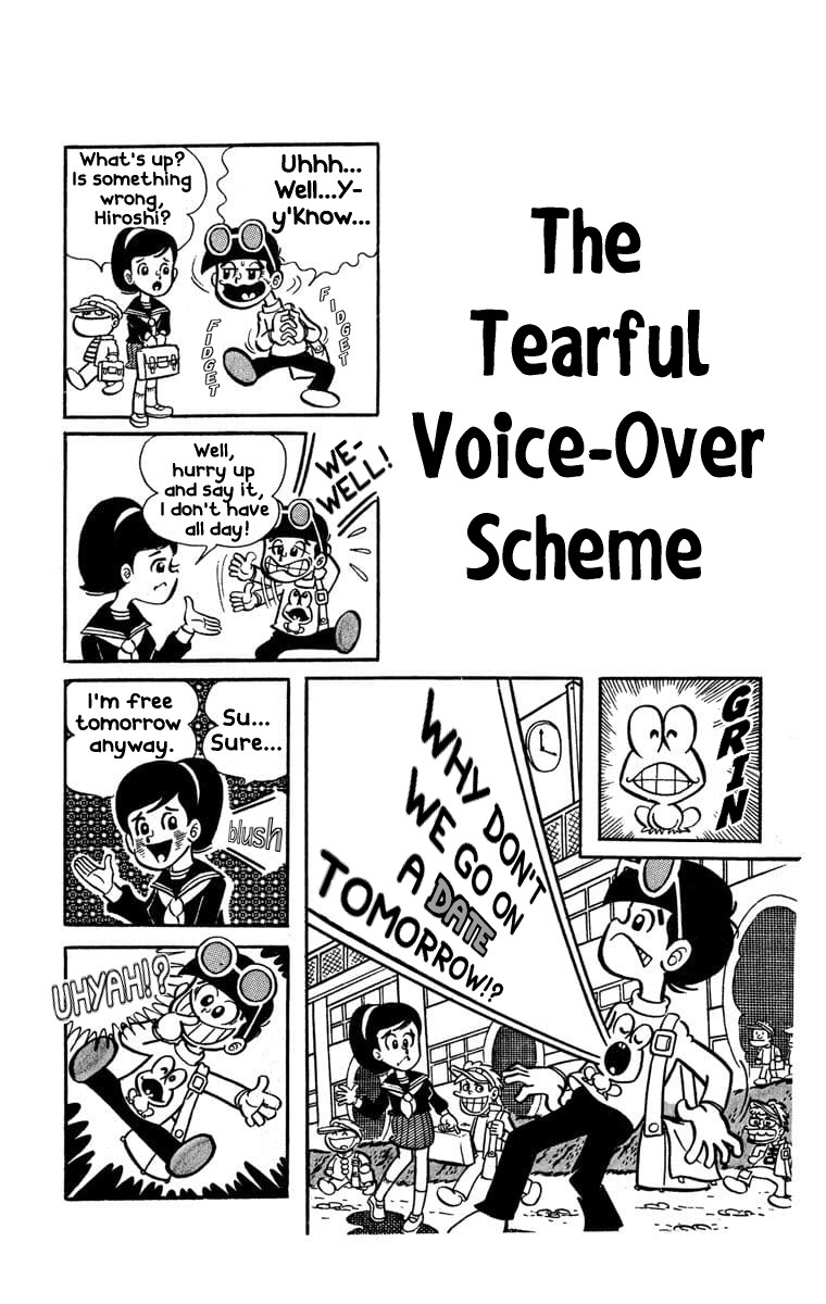 The Gutsy Frog Chapter 3 page 1 - Chapter 3: The Tearful Voice-Over Scheme