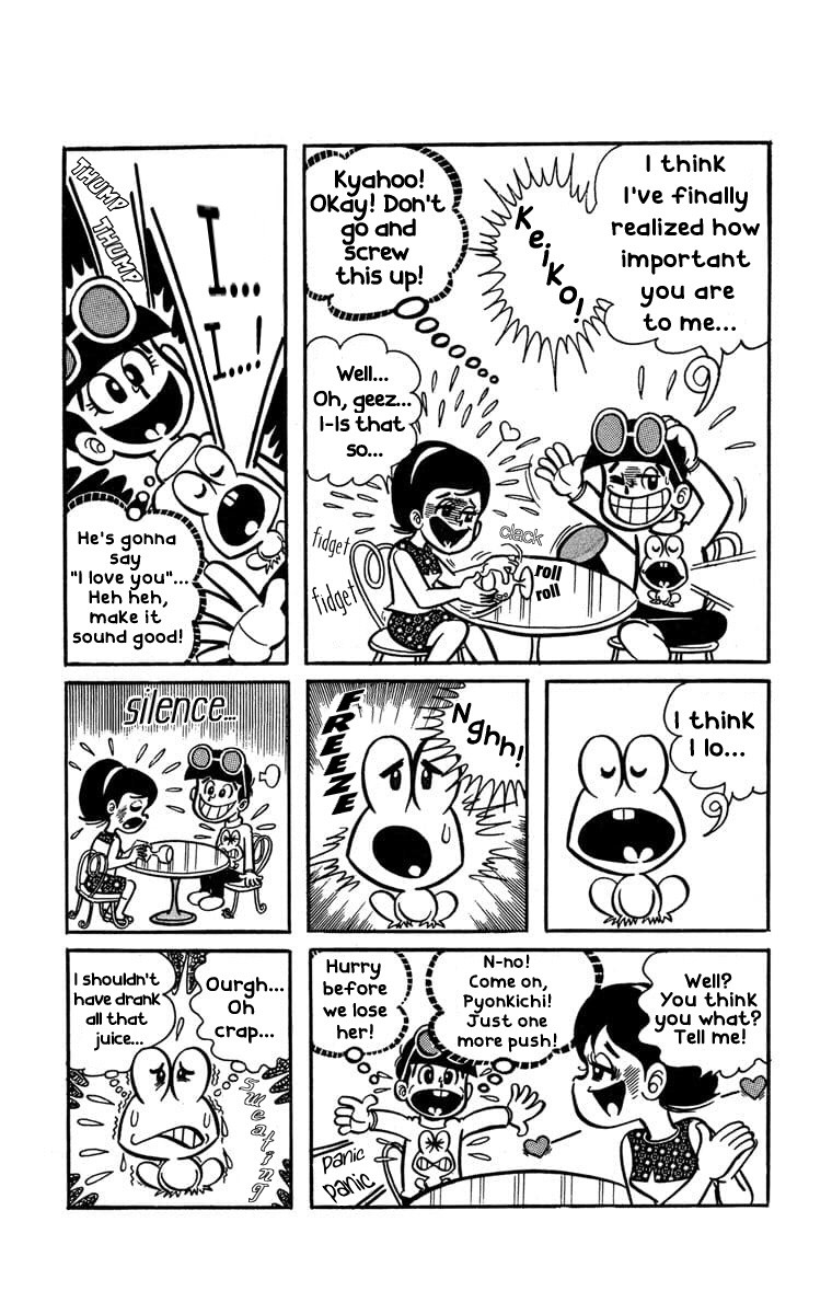 The Gutsy Frog Chapter 3 page 11 - Chapter 3: The Tearful Voice-Over Scheme
