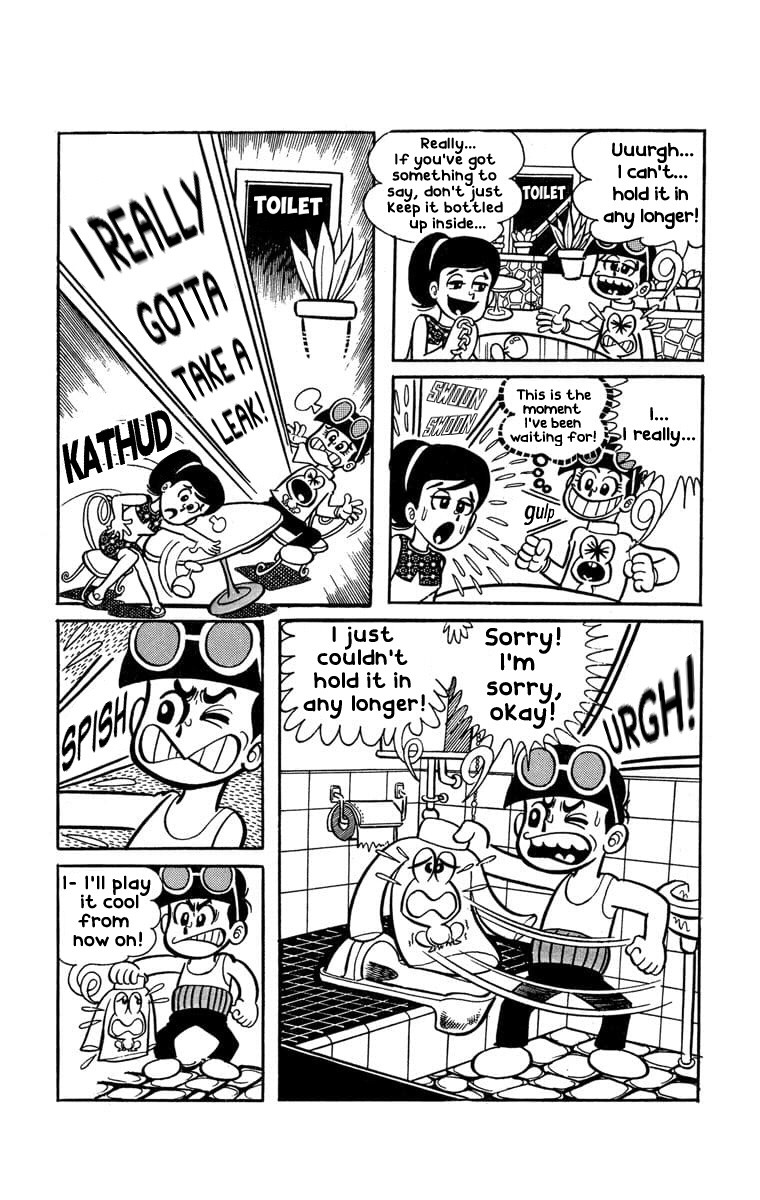 The Gutsy Frog Chapter 3 page 12 - Chapter 3: The Tearful Voice-Over Scheme