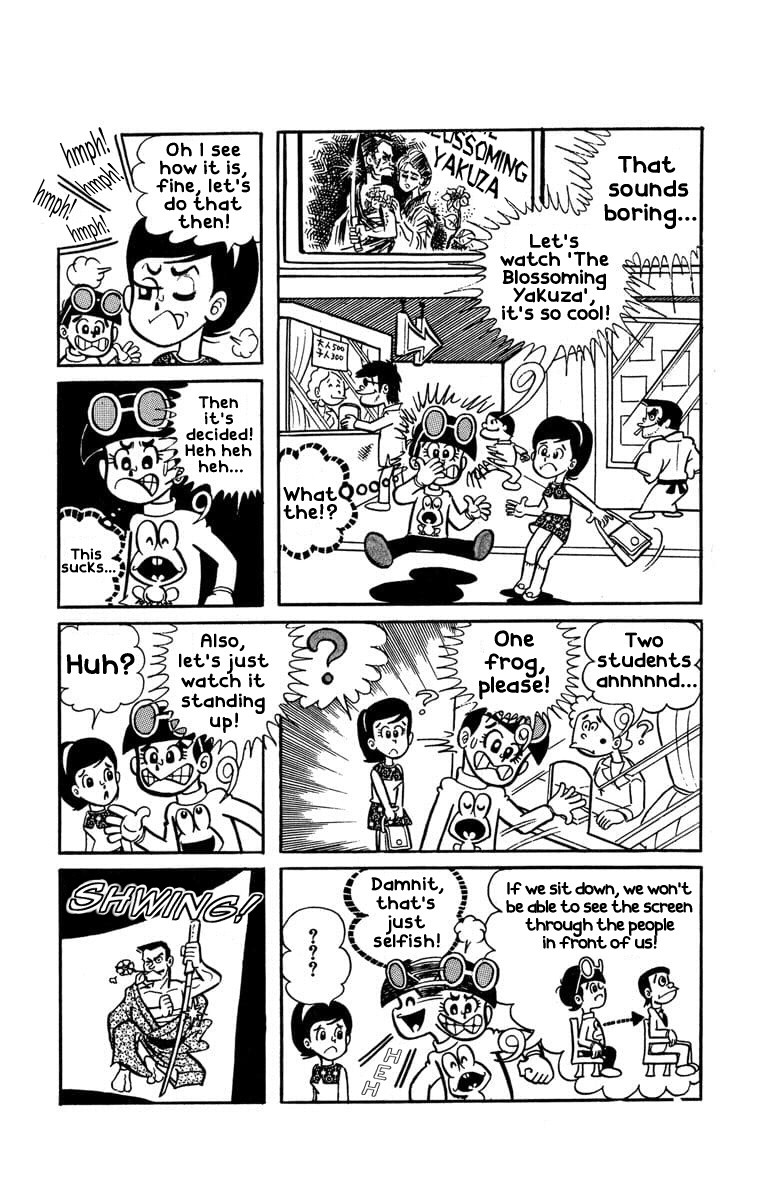 The Gutsy Frog Chapter 3 page 7 - Chapter 3: The Tearful Voice-Over Scheme
