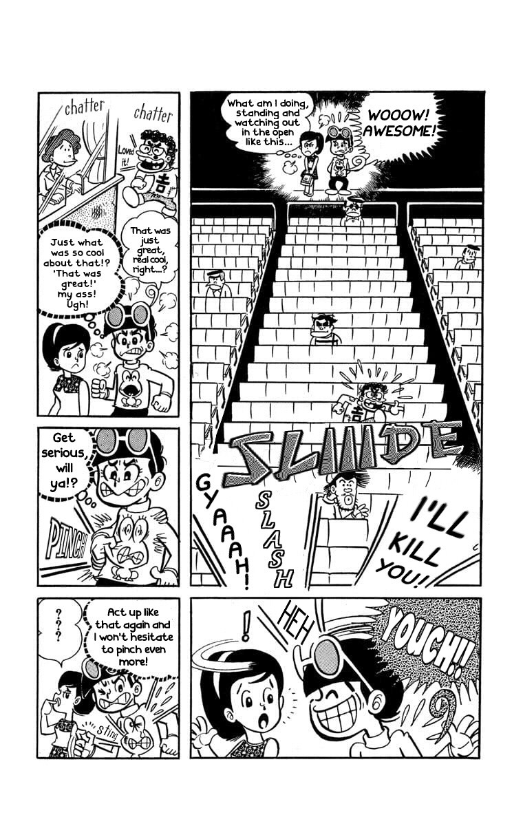 The Gutsy Frog Chapter 3 page 8 - Chapter 3: The Tearful Voice-Over Scheme