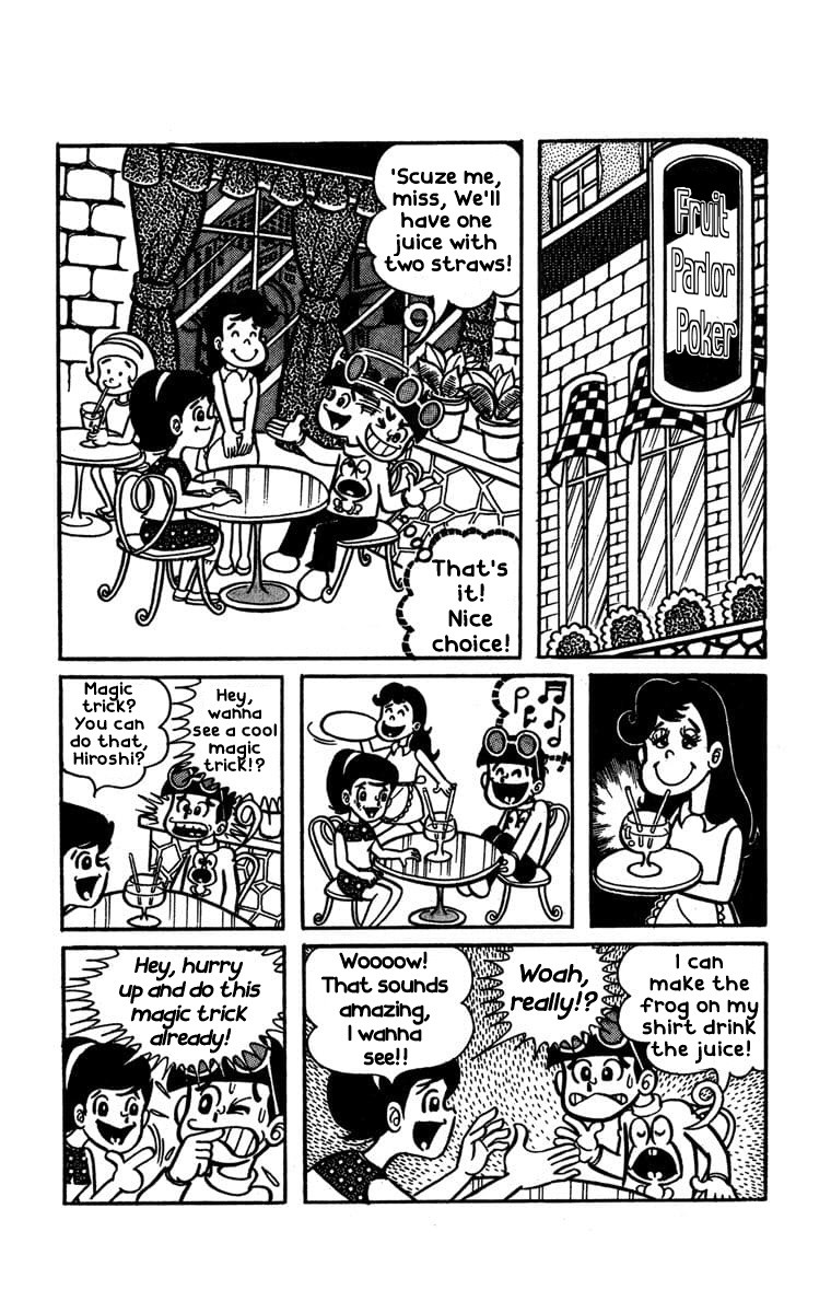 The Gutsy Frog Chapter 3 page 9 - Chapter 3: The Tearful Voice-Over Scheme