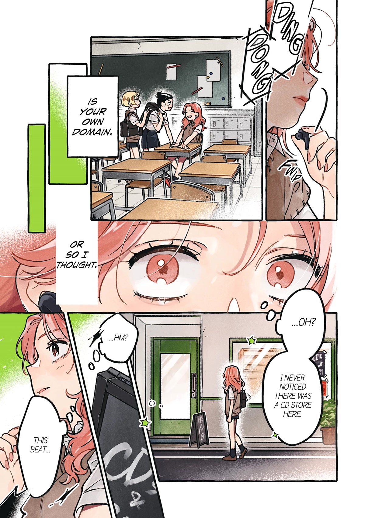 The Guy She Was Interested in Wasn't a Guy at All Chapter 0 page 2 - Chapter 0: Rhythm A
