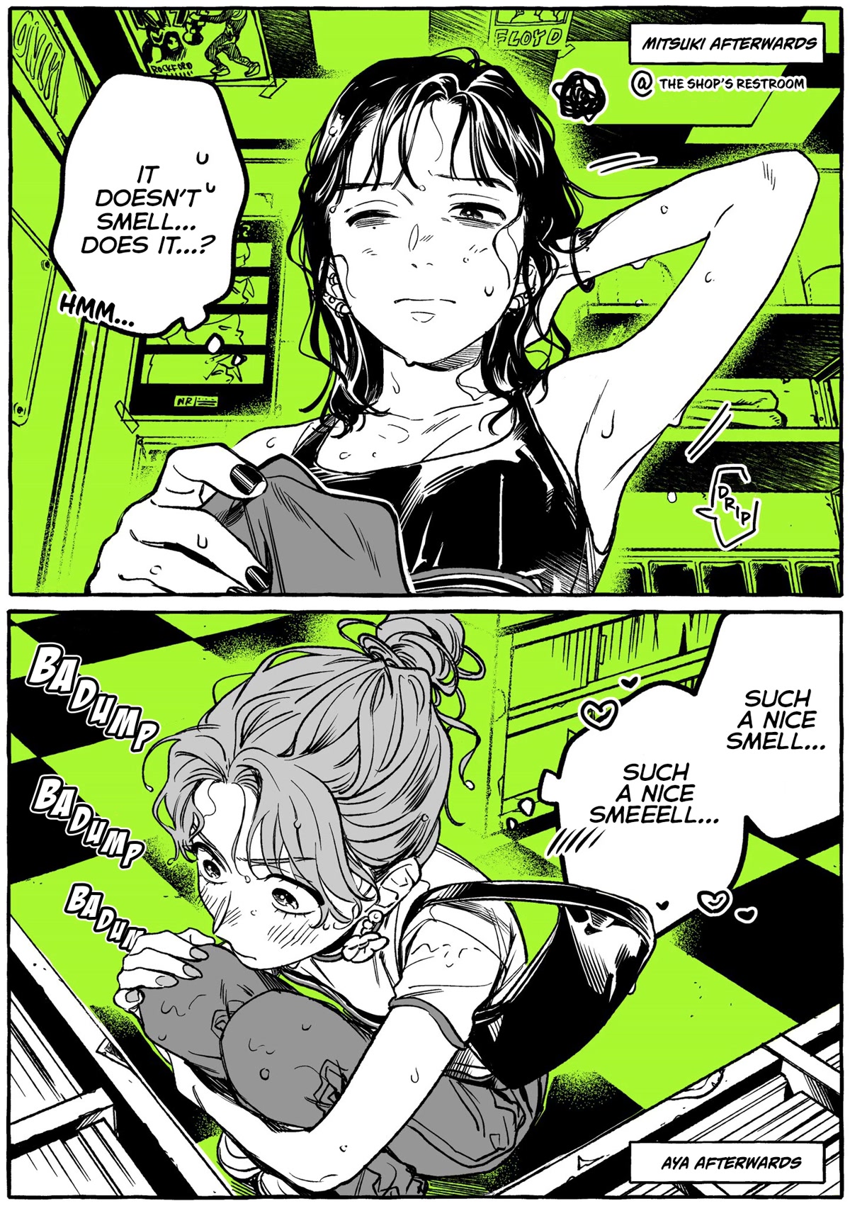 The Guy She Was Interested in Wasn't a Guy at All Chapter 10.1 page 1 - Chapter 10.1: The Two of Them After Being Caught in the Rain
