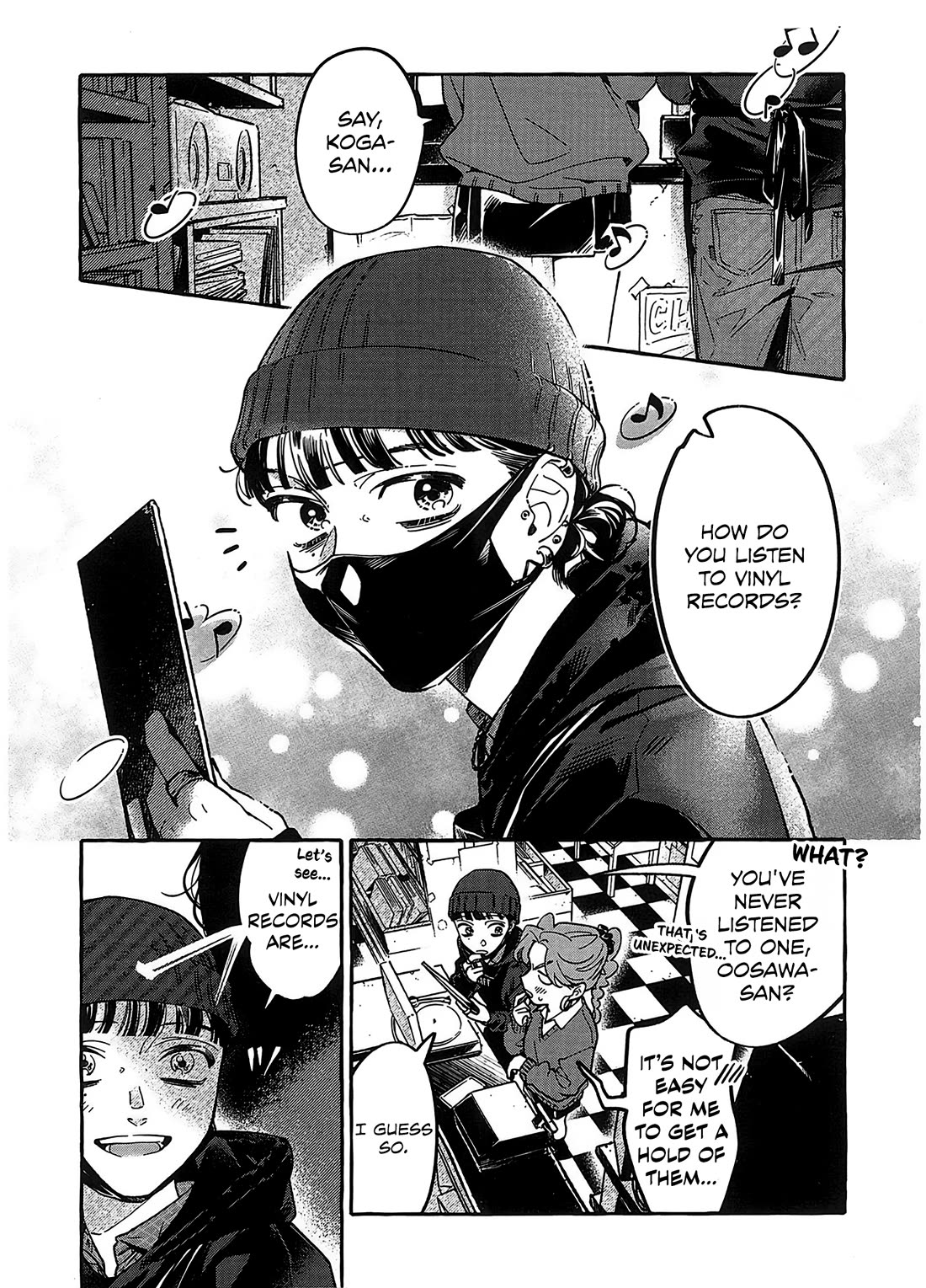The Guy She Was Interested in Wasn't a Guy at All Chapter 113.5 page 2 - Chapter 113.5: Manga Soundtrack Booklet + Sumiko Arai Interview
