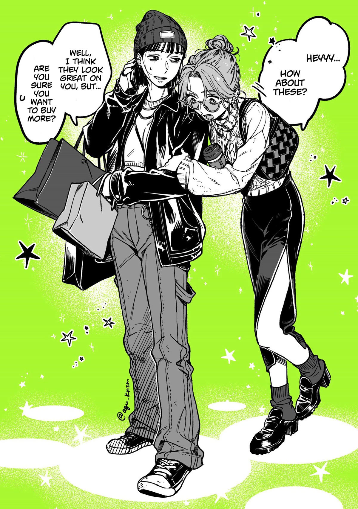 The Guy She Was Interested in Wasn't a Guy at All Chapter 18.1 page 1 - Chapter 18.1: The Two of Them Shopping on a Day Off, Five Years From Now (Hopefully)