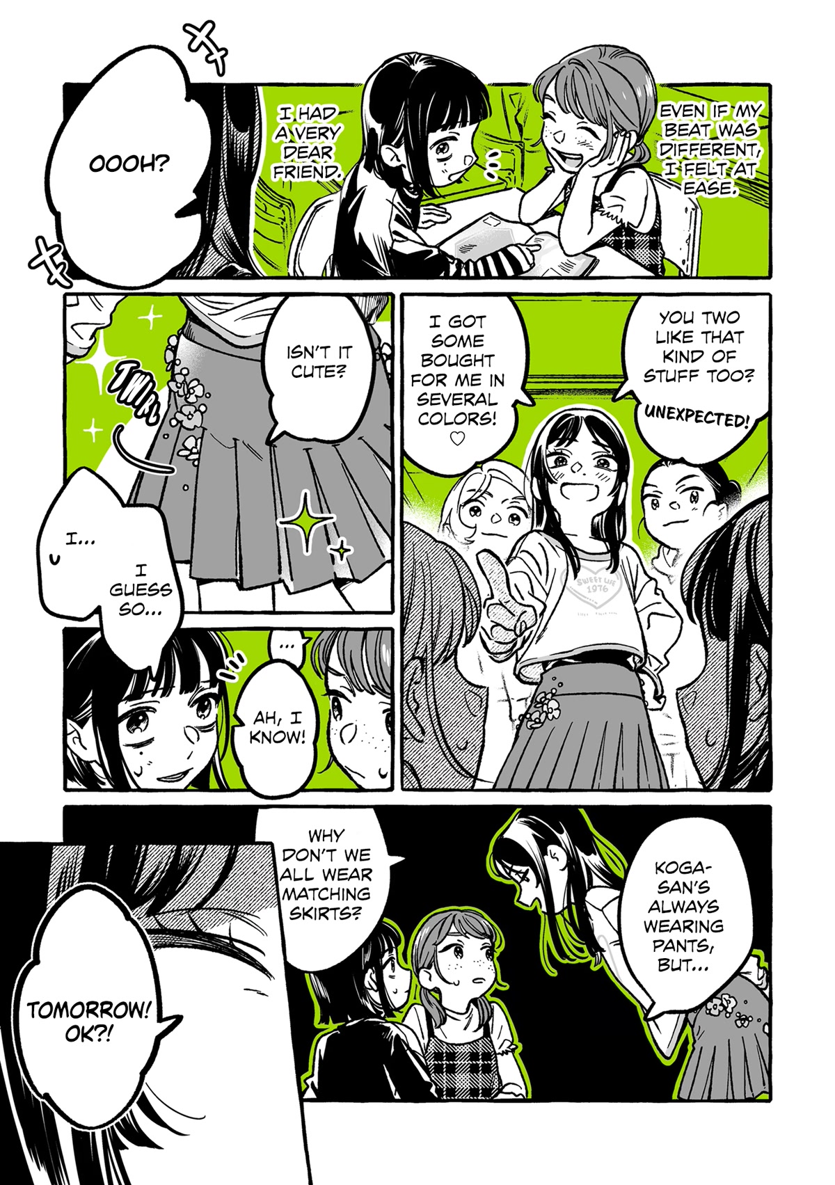 The Guy She Was Interested in Wasn't a Guy at All Chapter 37.2 page 5 - Chapter 37.2: Rhythm B