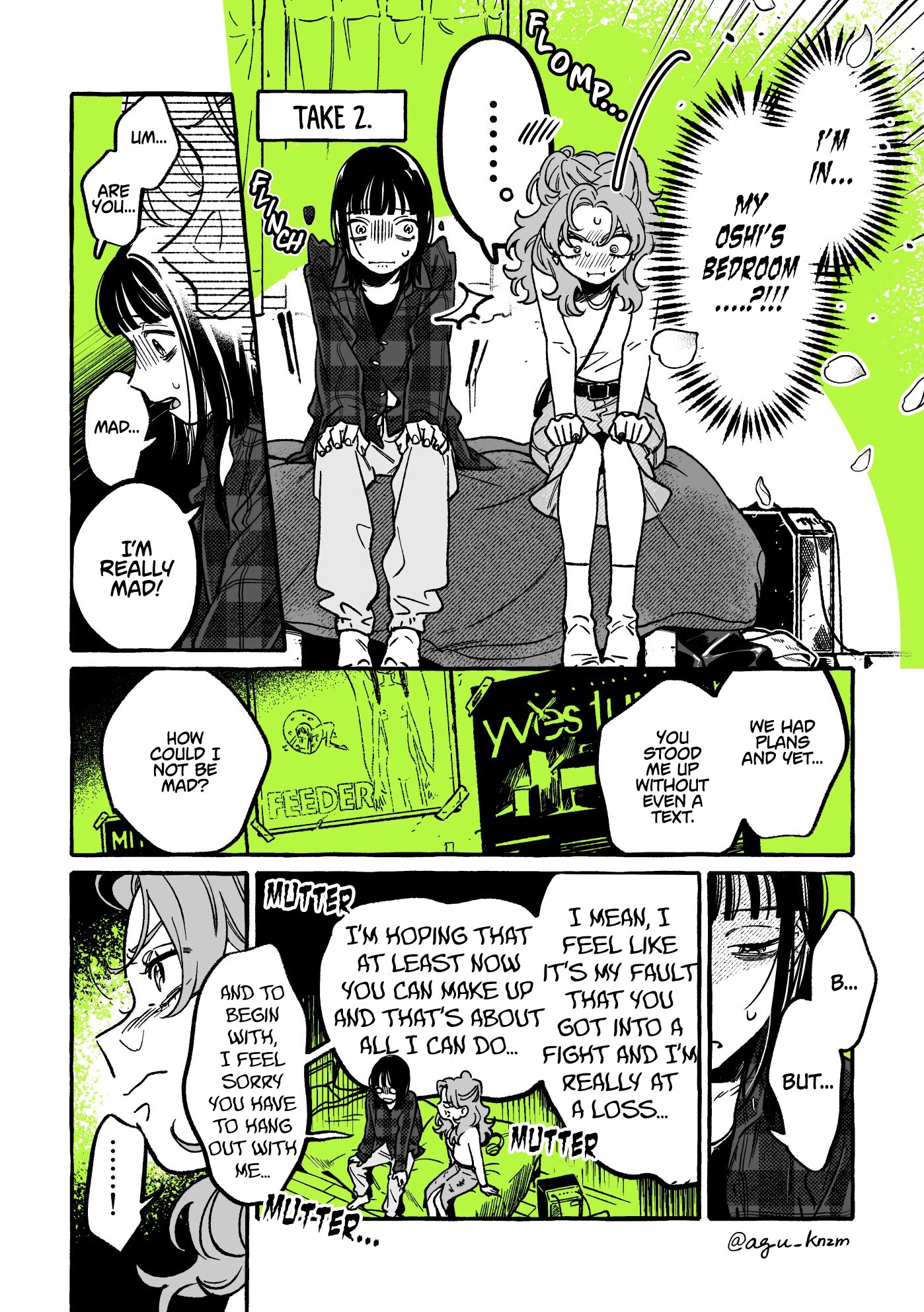 The Guy She Was Interested in Wasn't a Guy at All Chapter 38 page 2 - Chapter 38: She Came to the Bedroom of Her Oshi (A Girl)
