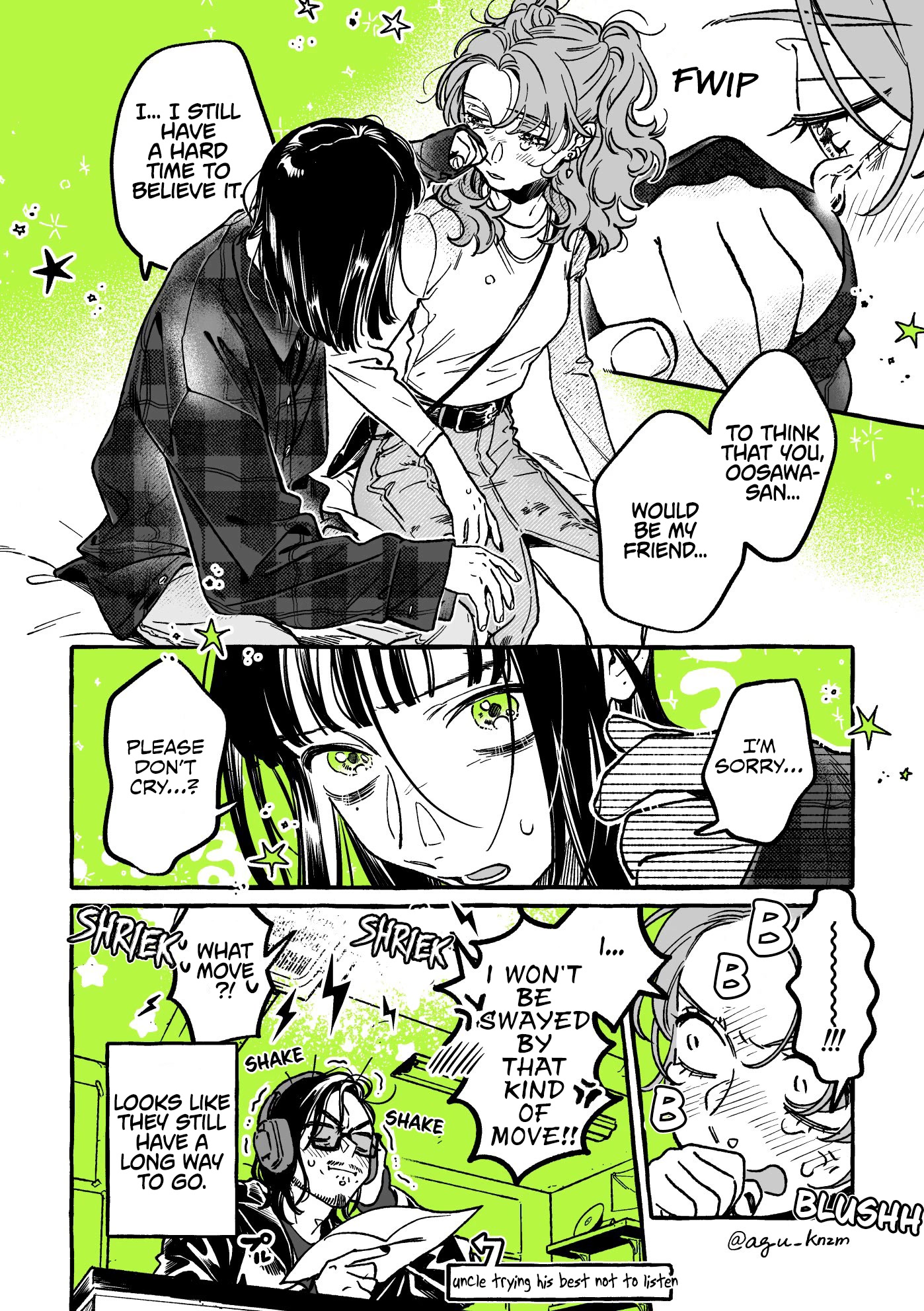The Guy She Was Interested in Wasn't a Guy at All Chapter 38 page 4 - Chapter 38: She Came to the Bedroom of Her Oshi (A Girl)