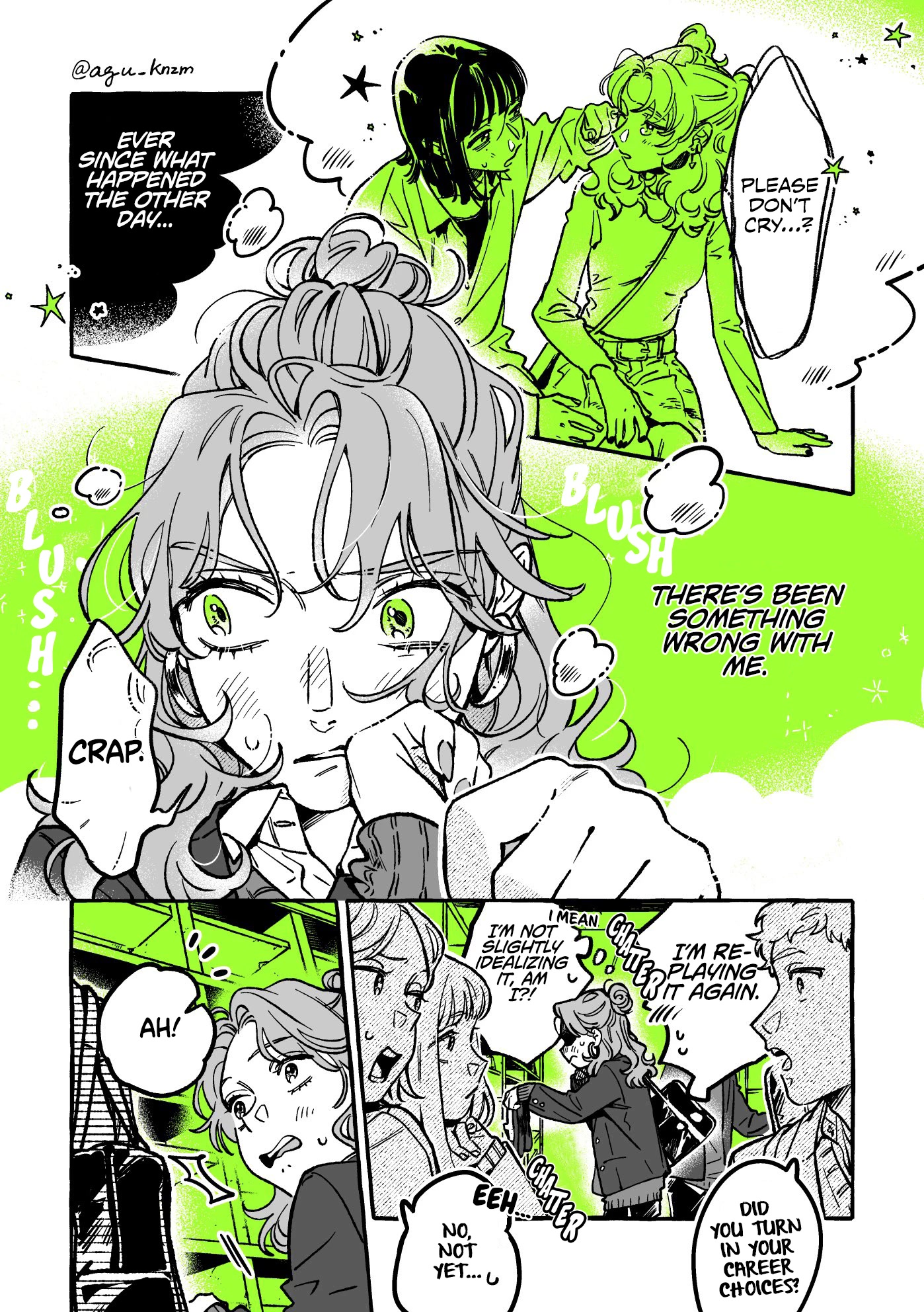 The Guy She Was Interested in Wasn't a Guy at All Chapter 42 page 1 - Chapter 42: It's About Time She Stopped Trying to Run Away