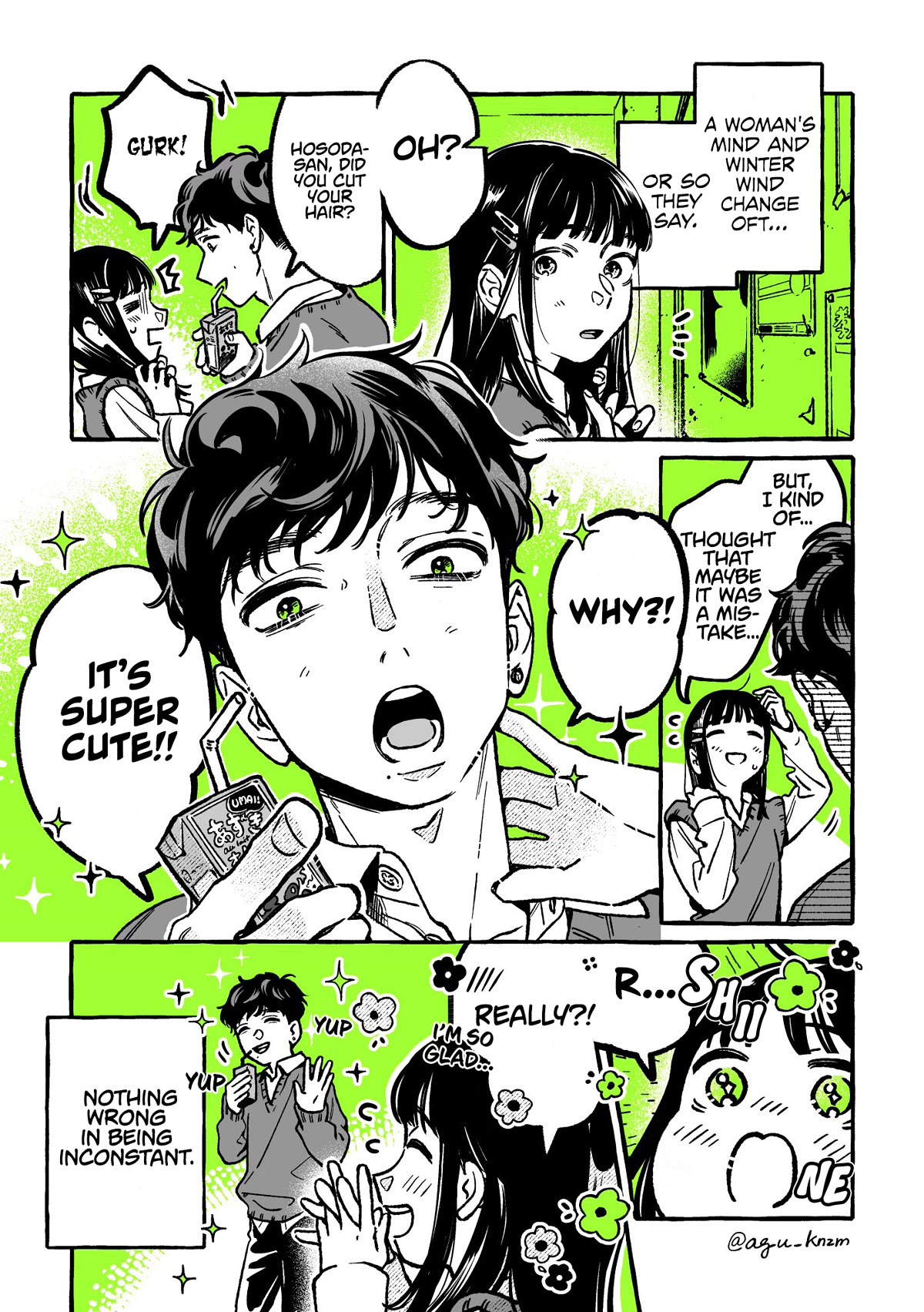 The Guy She Was Interested in Wasn't a Guy at All Chapter 47 page 1 - Chapter 47: Girls Are Cute After All