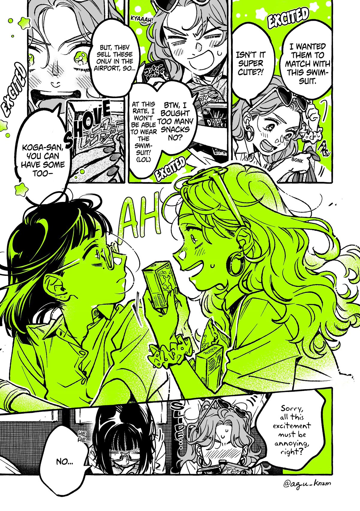 The Guy She Was Interested in Wasn't a Guy at All Chapter 53 page 3 - Chapter 53: What Happens When an Introvert Sits Next to a Gyaru