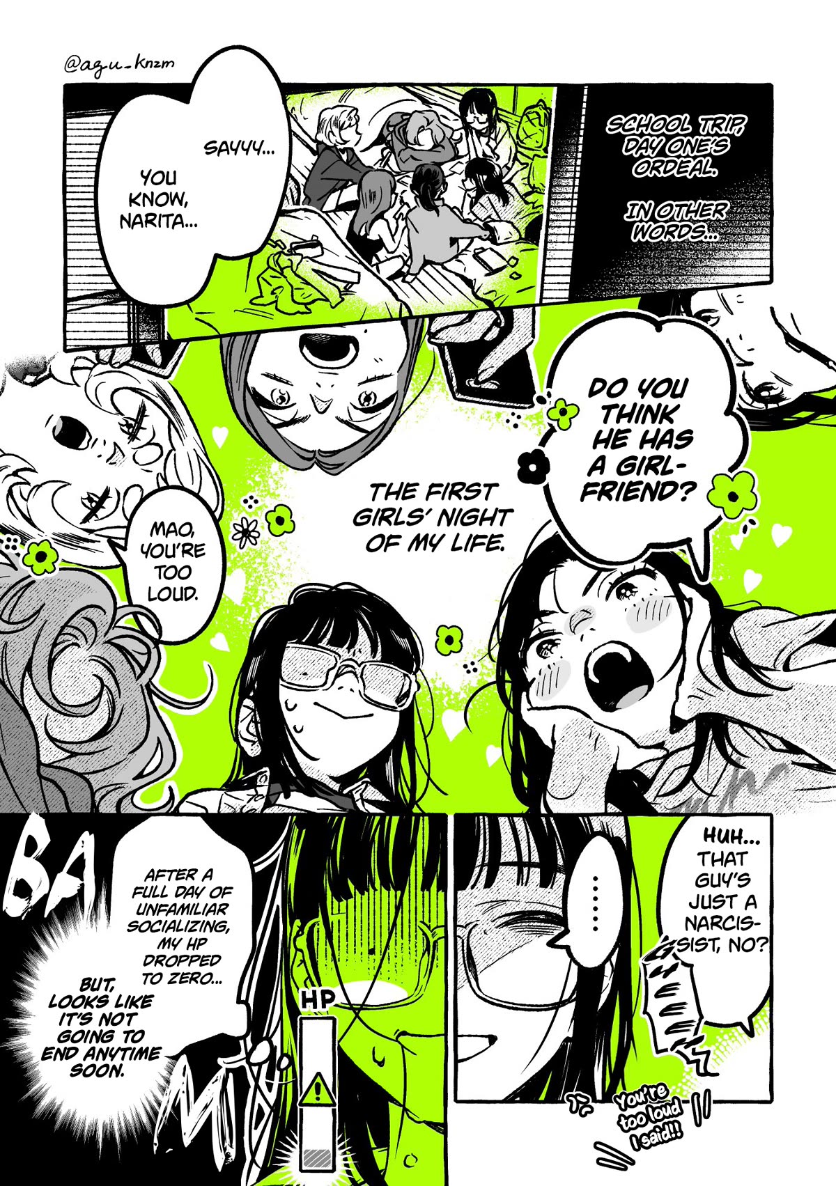 The Guy She Was Interested in Wasn't a Guy at All Chapter 56 page 1 - Chapter 56: An Introvert and a Gyaru’s Girls’ Night.