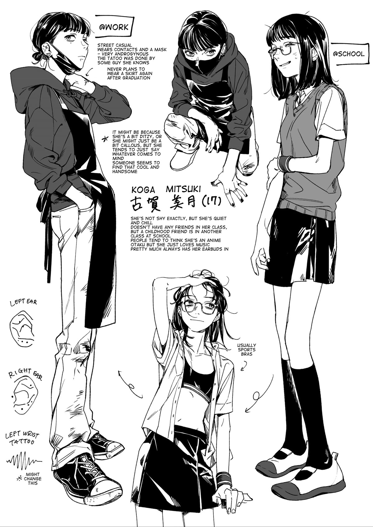 The Guy She Was Interested in Wasn't a Guy at All Chapter 9.1 page 1 - Chapter 9.1: Character Bios
