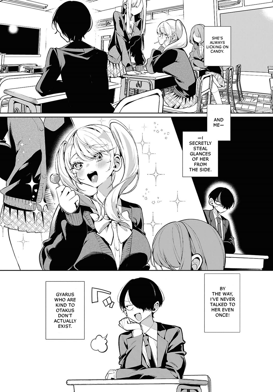 The Gyaru with Cravings Next to Me Chapter 1 page 3 - Chapter 1