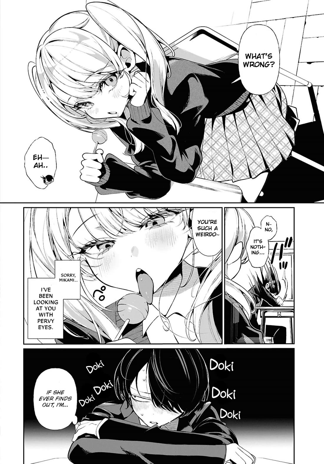 The Gyaru with Cravings Next to Me Chapter 1 page 6 - Chapter 1