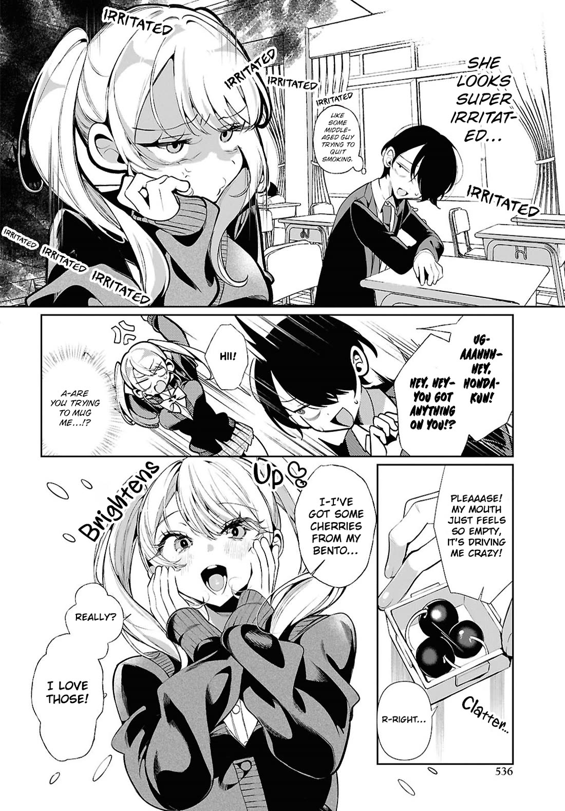The Gyaru with Cravings Next to Me Chapter 1 page 8 - Chapter 1
