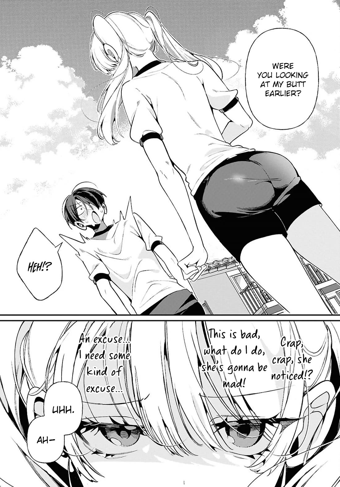 The Gyaru with Cravings Next to Me Chapter 4 page 19 - Chapter 4: I freaking hate PE...!