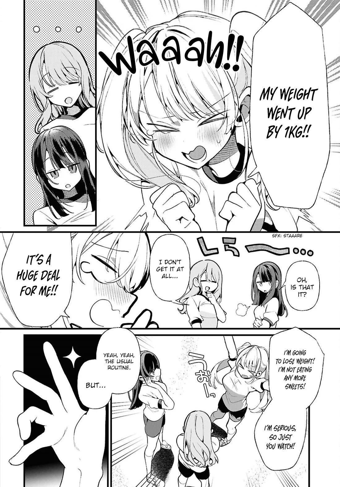 The Gyaru with Cravings Next to Me Chapter 4 page 6 - Chapter 4: I freaking hate PE...!