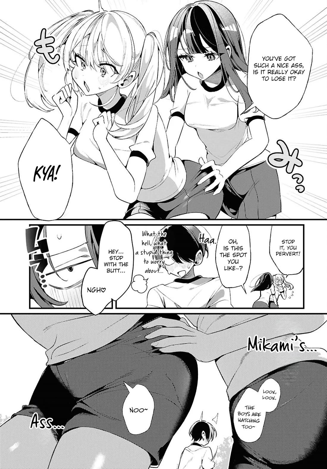 The Gyaru with Cravings Next to Me Chapter 4 page 7 - Chapter 4: I freaking hate PE...!
